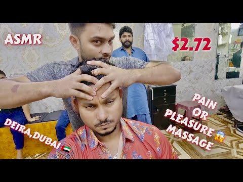 ASMR | $2.72 POWER Indian Massage In Dubai 😱🇦🇪