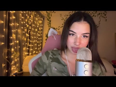 ASMR Mic Sensitivity 100% ￼Mouth Sounds [ Crispy Audio ]