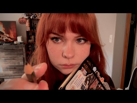 ASMR Weird Girl Insists on Drawing You