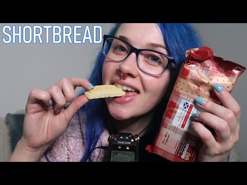 ASMR Eating Shortbread Biscuits 😍 (Teeth Sucking/Picking Sounds)