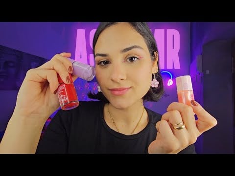 ASMR MANICURE 💅ROLEPLAY NAIL, MASSAGEM E FALA SUAVE (SOFT SPOKEN)