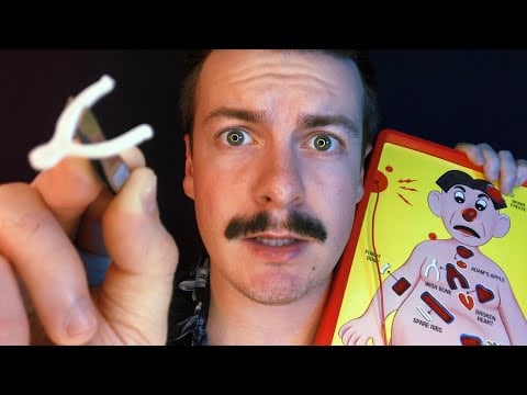 [ASMR] Your Face Is Operation | Up Close Plucking & Lens Tapping | Visual ASMR Triggers