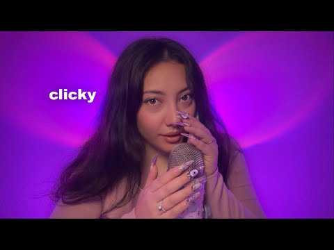 ASMR mouth sounds to help you sleep 😴💤 (and clicky whispers)