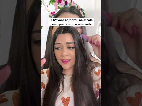 POV: você aprontou na escola e não quer que sua mãe saiba #humor #shorts