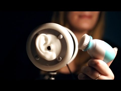 Binaural ASMR. Electrical Ear Brushing (Experimental, No Talking)