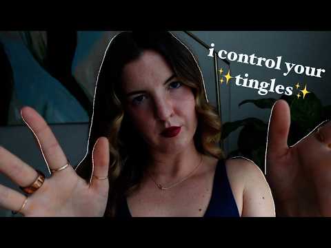 anticipatory asmr | don't tingle until i say so *hand movements, face brushing*