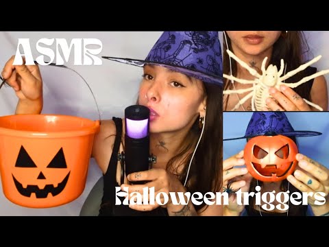 ASMR Halloween triggers 🎃