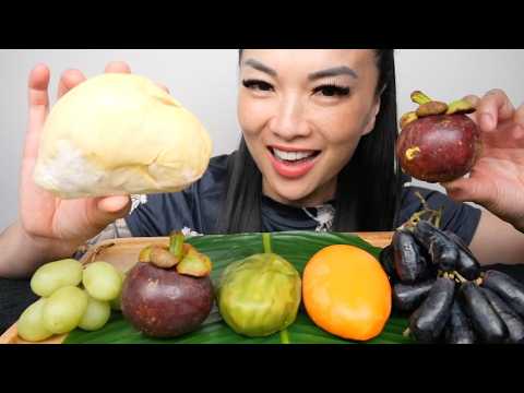MOUSSE CAKE VS REAL FRUIT (ASMR EATING SOUNDS) NO TALKING | SAS-ASMR
