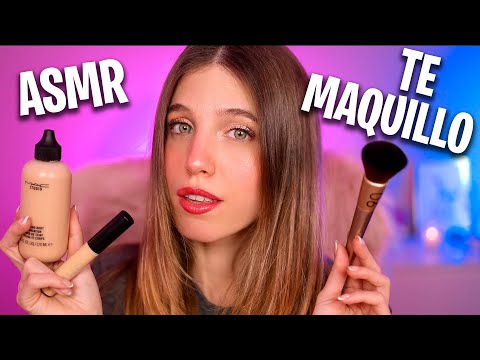 ASMR TE MAQUILLO HASTA QUE TE DUERMAS 💄 ROLEPLAY EN ESPAÑOL ✨