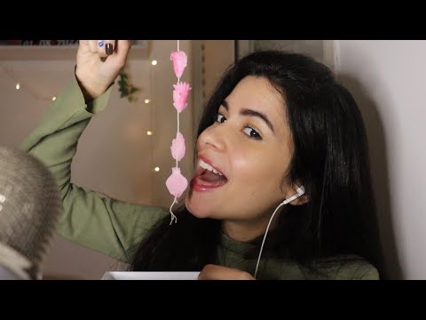 ASMR COMENDO E FAZENDO  BALA JAPONESA