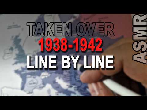 How World War II Took Over Europe Step-by-Step | ASMR history facts