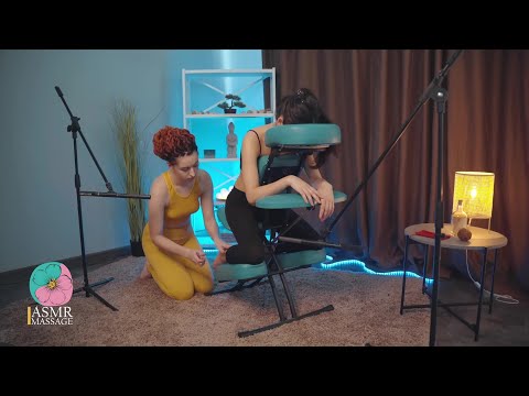 Warm ASMR Chair Massage Experience