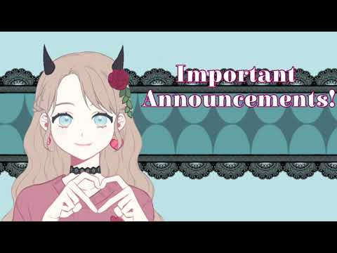 Apology and announcements!