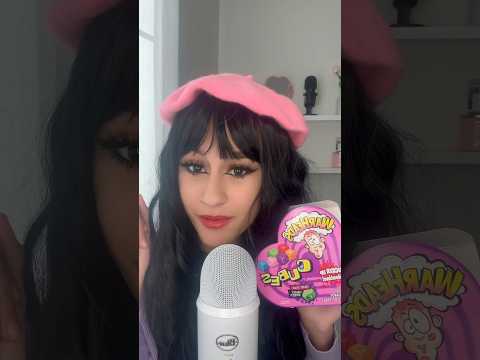 ASMR| SUPER sour candy part 3.. #shortsfeed #asmr #asmrsounds #shorts #asmreating #cosplay #viral