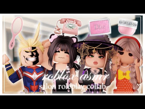 ꒰ roblox asmr 🌸 ꒱ ⋆˚࿔ the girls do your halloween makeover .ᐟ 𝜗𝜚˚⋆