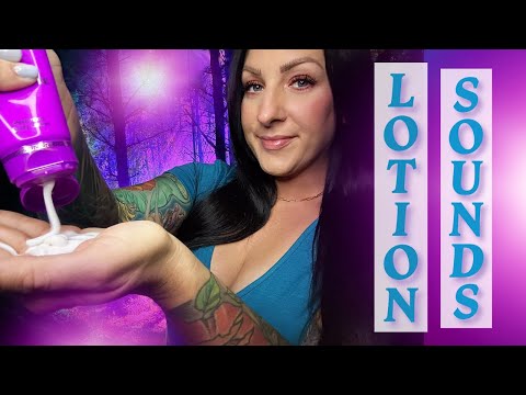 💜🧴🙏🏻 ASMR EXTRA SQUISHY LOTION SOUNDS 🙏🏻🧴💜