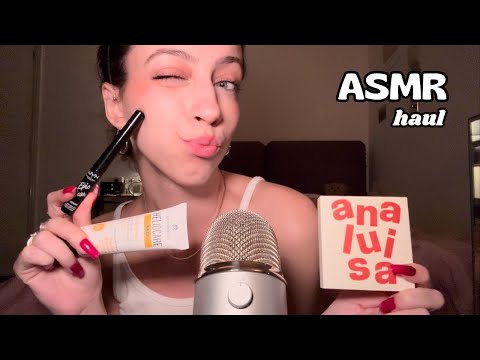 ASMR Collective Haul 💗 (including my skincare routine!)