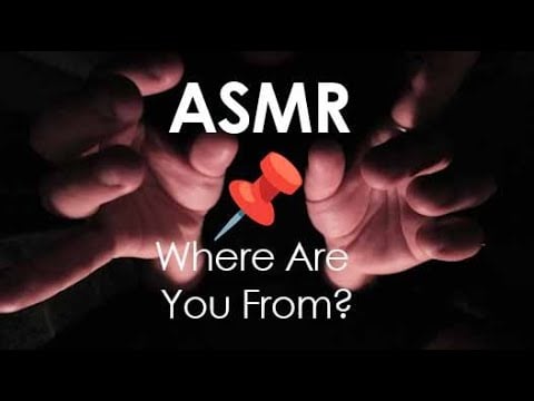 📌ASMR HAND SOUNDS📌Where Are You From? Trigger Words