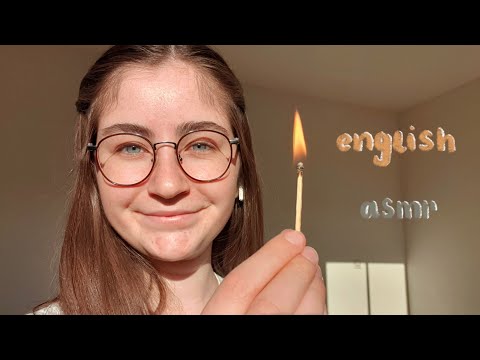 ASMR i tried English asmr!