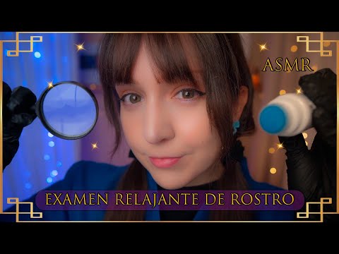 ⭐ASMR Examen Relajante de Rostro 💜[Sub] Tocando tu Carita, Tratamiento Facial