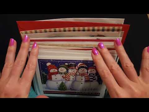 ASMR | Christmas in July | Christmas Card Show & Tell (Soft Spoken)