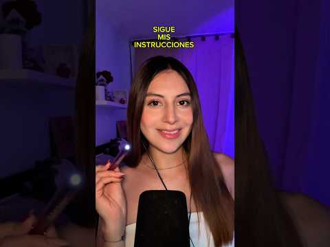 SIGUE MIS INSTRUCCIONES #asmrcommunity #asmrvideo #asmrshorts #asmrsounds