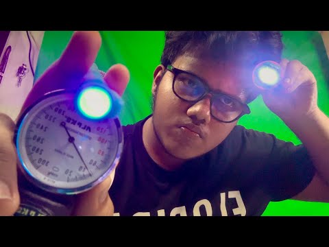 ASMR Fast Eye Exam [Up-Close Whispering]