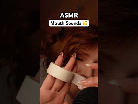 Full Video 👆🏻ASMR Mouth sounds, Tape 😴