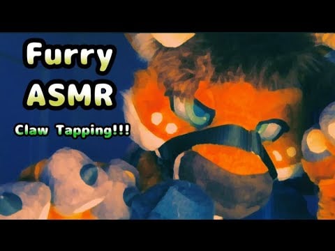 [Furry ASMR] Fursuit Claw Tappies