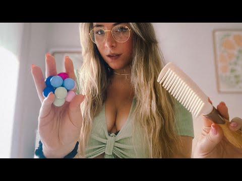 ASMR random triggers for sleep😴