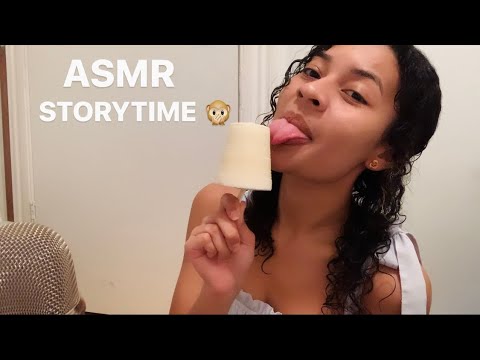 ASMR Español- STORYTIME! SE ESTABA BESANDO CON OTRA! 🙊 #comiendo PILÓN DE COCO 🥥