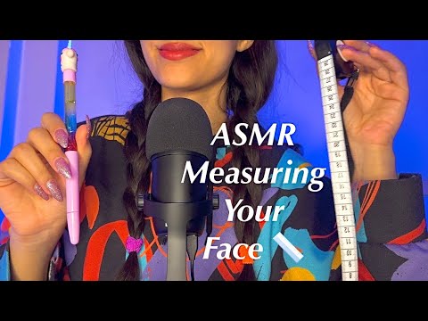 ASMR~ Measuring Your Face..📏