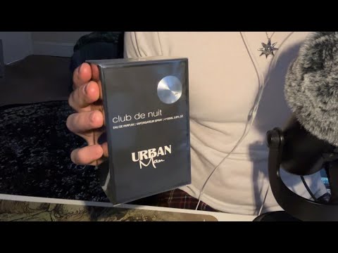 Club de Nuit Urban Man- unboxing and review- ASMR