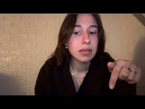My first ASMR video in English (I’m french)