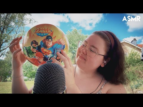 GÖR ASMR UTE I TRÄDGÅRDEN ☀️
