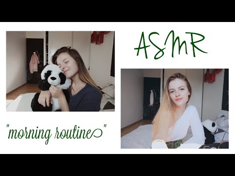 ASMR FRANÇAIS💤 je t'aide à dormir avec ma morning routine 👗