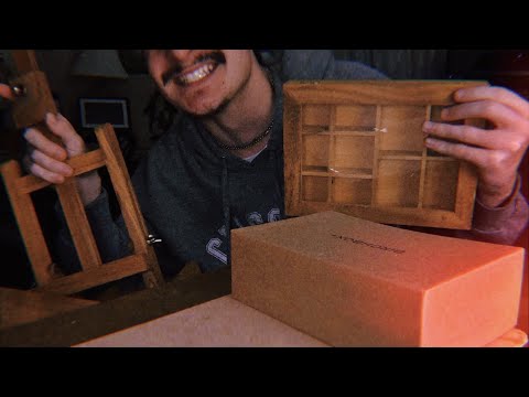 [ASMR] Tapping Wooden Objects