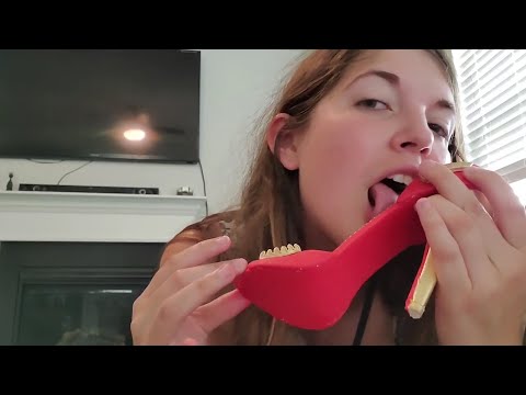 I Eat My Stiletto Heel ASMR