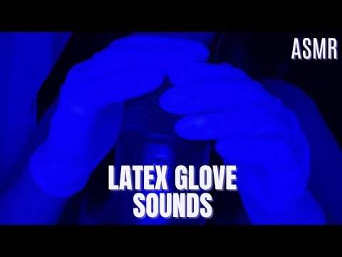 ASMR Mic Rubbing with Latex Gloves (No Talking)
