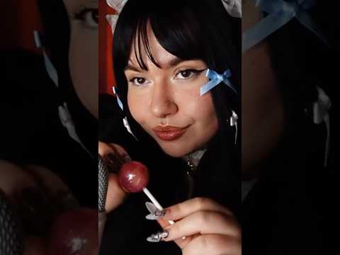ASMR Candy Eating (mouth sounds, tapping)