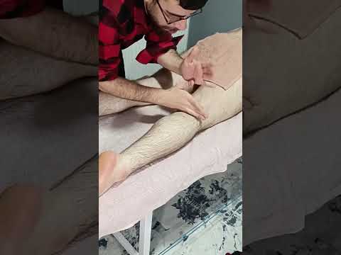 BACK LEG AND FOOT ENERGY MASSAGE TURKISH THERAPY #asmr  #massage #relax #foot #shorts #chiropractor