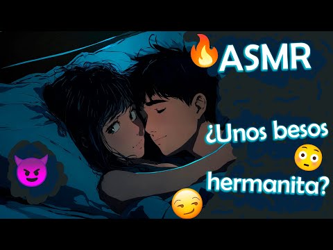 ASMR Roleplay 🔥 | Hermanastro entra a tu cuarto 😏 | M4F