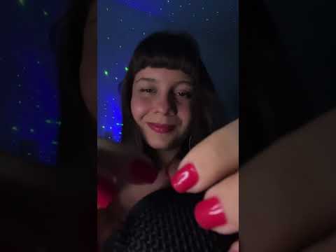 ASMR Arranhando o Microfone Bem de Perto 😴✨ Scratching + Visual Triggers #asmr #shorts