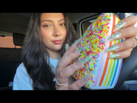 Sitting in my car doing ASMR