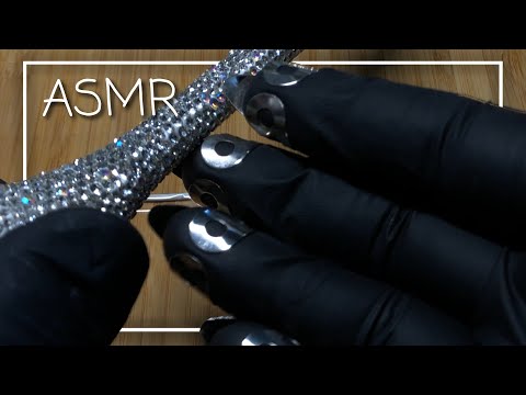 ASMR Glitter Brush Scratching Sounds! (No Talking)