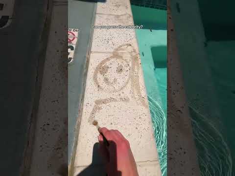 Guess the celebrity ASMR game at the pool #relax #asmr #asmrgame #relaxation #relaxing #lofiasmr