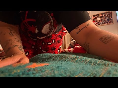 asmr | massaging you (soft whispering, back, shoulder massage pov) ❤️