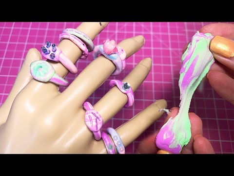 ASMR Making Funky Rings (Whispered)