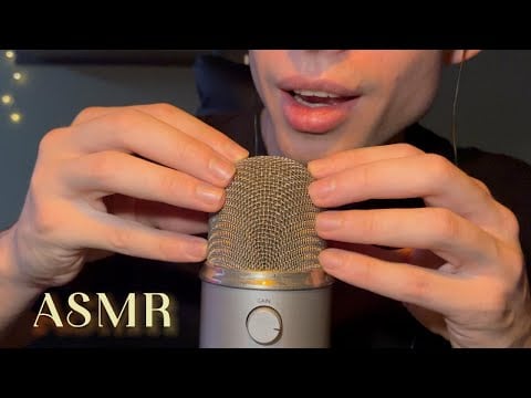 ASMR | Close-Up Mouth Sounds & Mic Touching