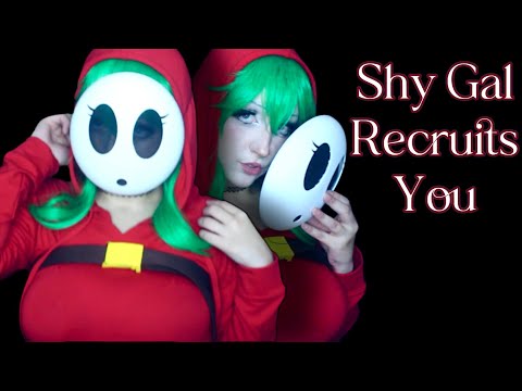 Shy Gal Recruits You | ASMR RP